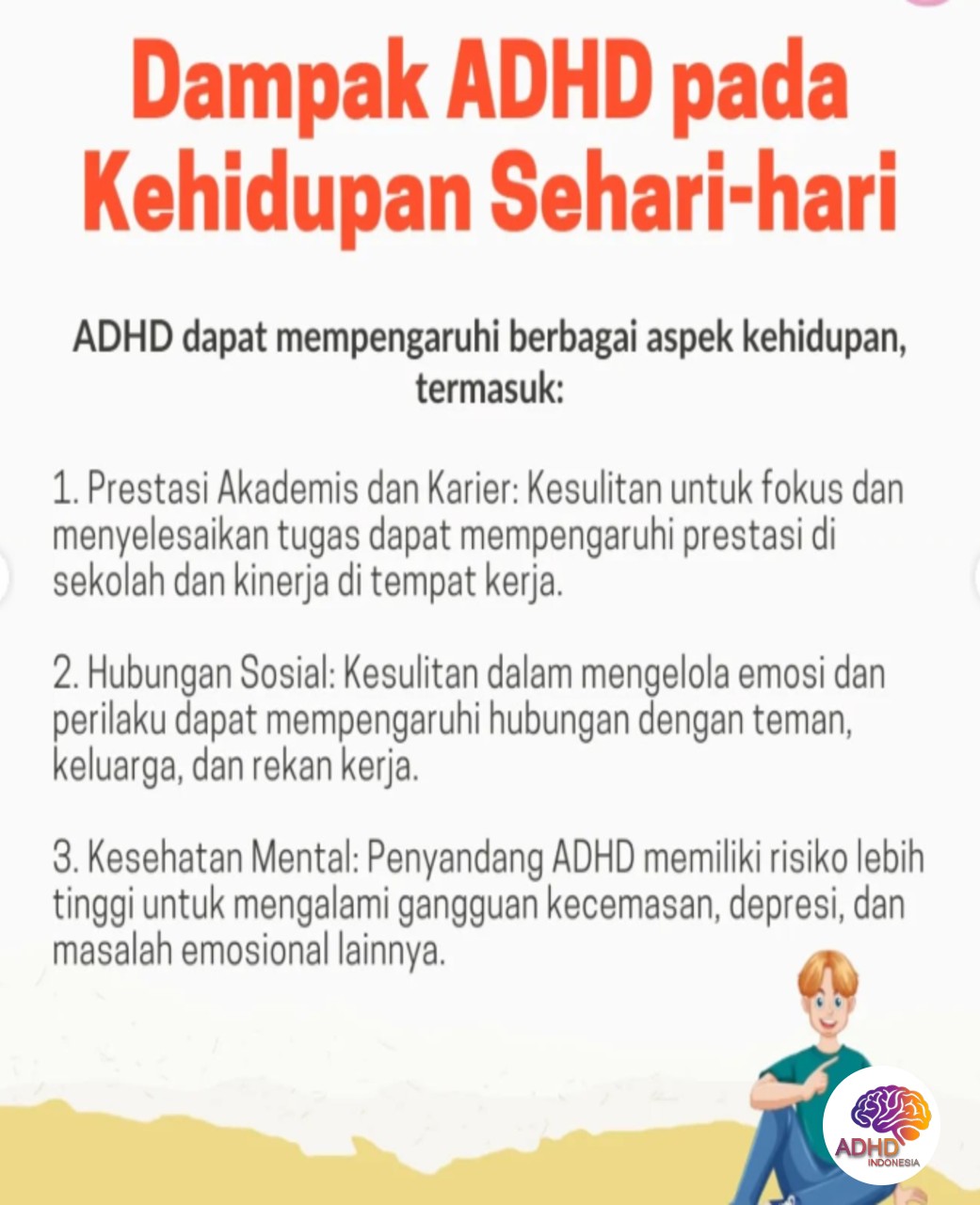 ADHD dan Hubungan Sosial Anak di Lingkungan Sekolah di Kabupaten Sorong