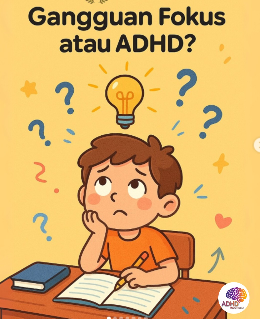 ADHD dan Kesulitan Fokus Anak: Edukasi untuk Keluarga di Kabupaten Sorong