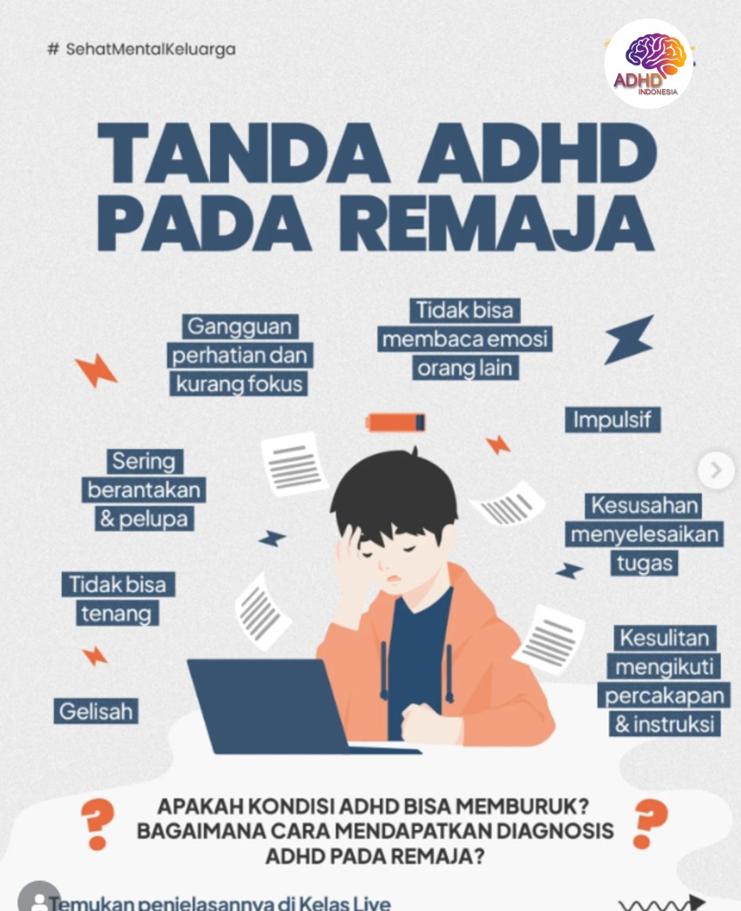Screening ADHD Non-Diagnostik: Edukasi Awal bagi Orang Tua di Kabupaten Sorong