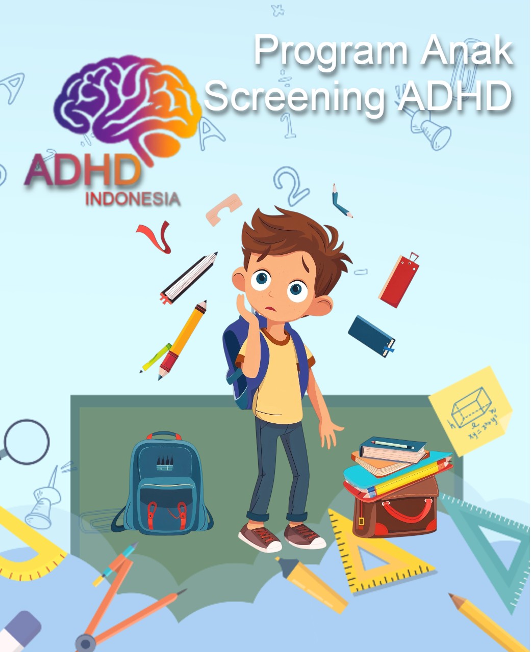 Program ADHD Indonesia Kabupaten Sorong Screening ADHD Non-Diagnostik