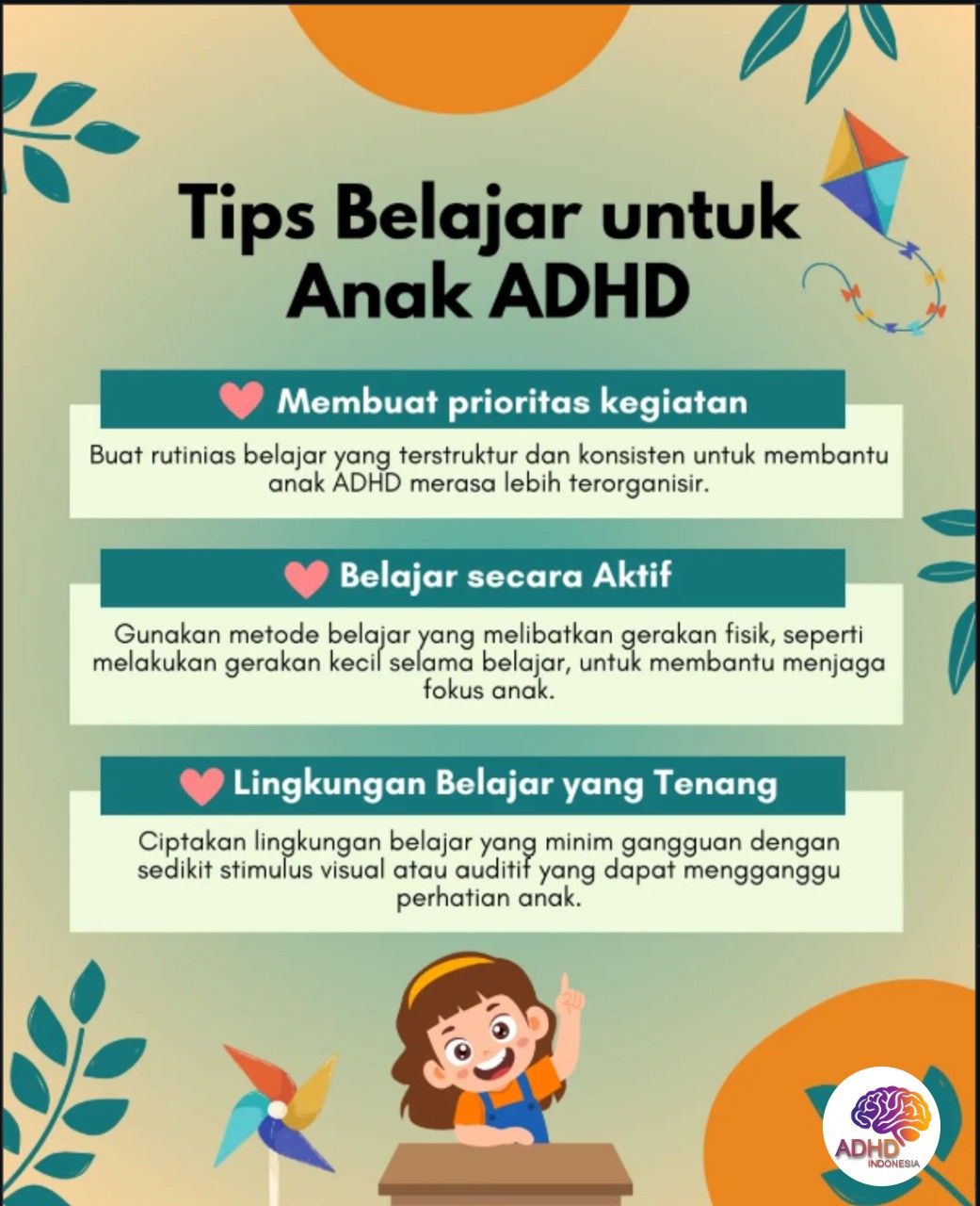 Strategi Belajar yang Cocok untuk Anak ADHD di Kabupaten Sorong